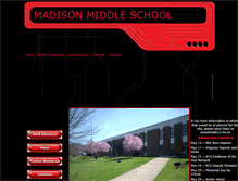 Tablet Screenshot of madisonredhawks.com